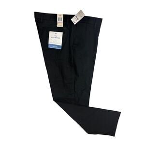 DOCKERS BEST PRESSED MEN'S BLACK DRESS PANTS W38 AND L34 NWT